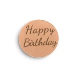 Happy Birthday dekortábla,pink