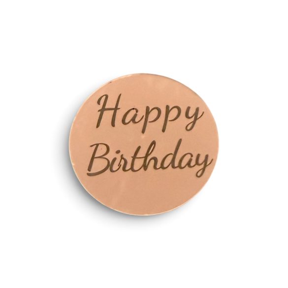 Happy Birthday dekortábla,pink