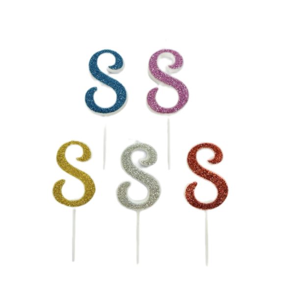 Színes számgyertya,klasszikus,8-as szám